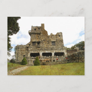 Cartão Postal William Gillette Castle Postcard