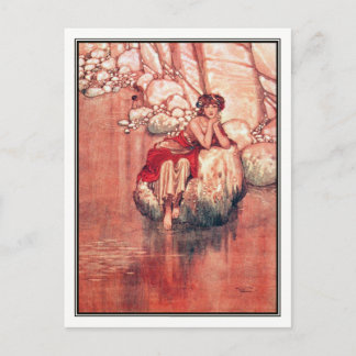 Cartão Postal William Heath Robinson - Os Bebês da Água