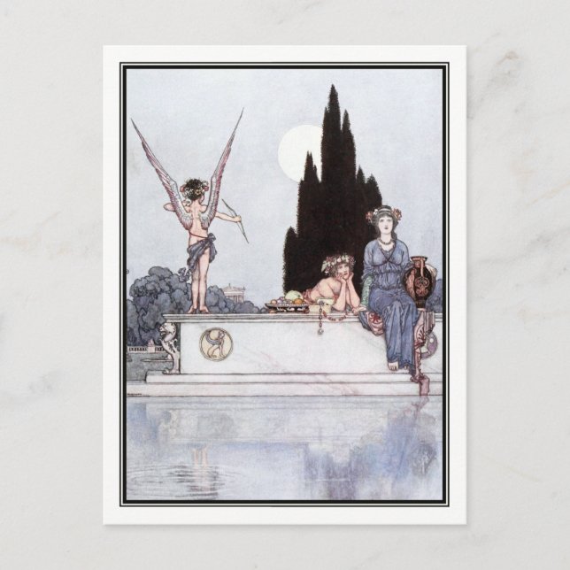 Cartão Postal William Heath Robinson - Sonho de uma Noite de Ver (Frente)