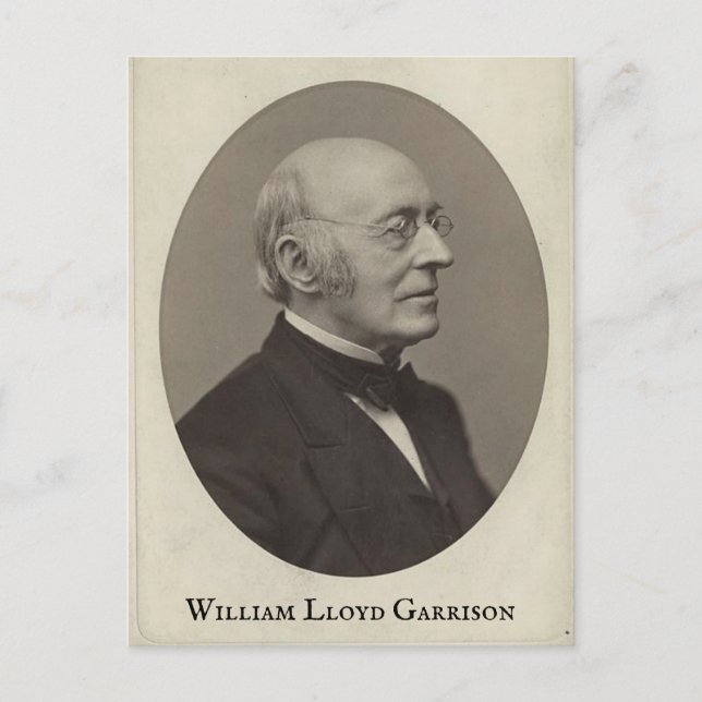Cartão Postal William Lloyd Garrison (Frente)