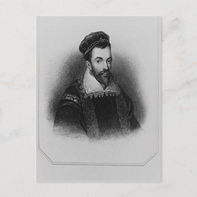 Cartão Postal William Maitland de Lethington (Frente)