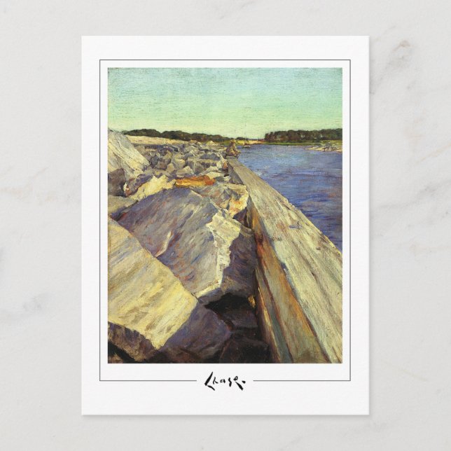 Cartão Postal William Merritt Chase #121 - Cartão-postal de arte (Frente)