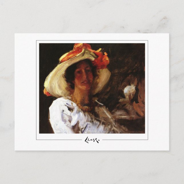 Cartão Postal William Merritt Chase #266 - Cartão-postal de arte (Frente)