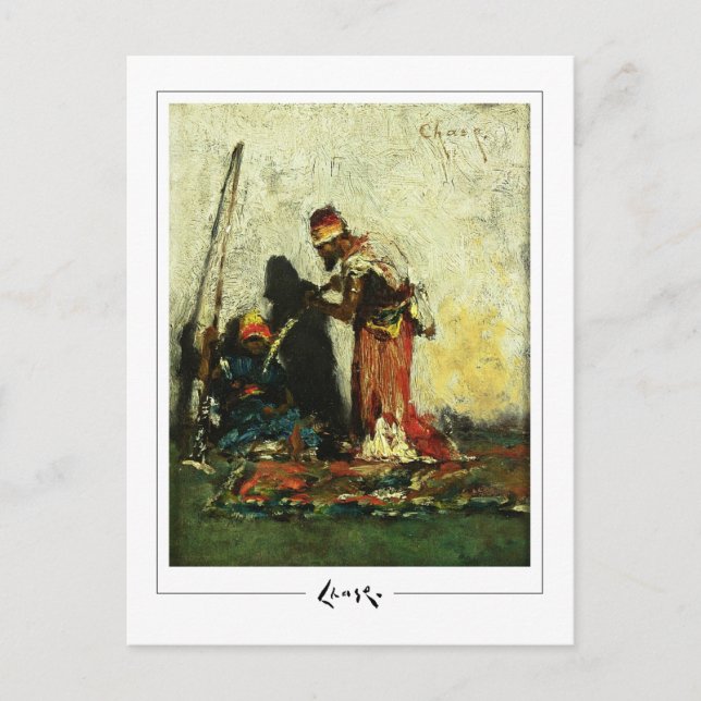 Cartão Postal William Merritt Chase #313 - Cartão-postal de arte (Frente)