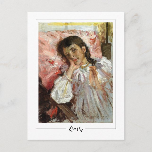 Cartão Postal William Merritt Chase #329 - Cartão-postal de arte (Frente)