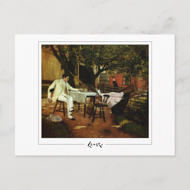Cartão Postal William Merritt Chase #330 - Cartão-postal de arte (Frente)