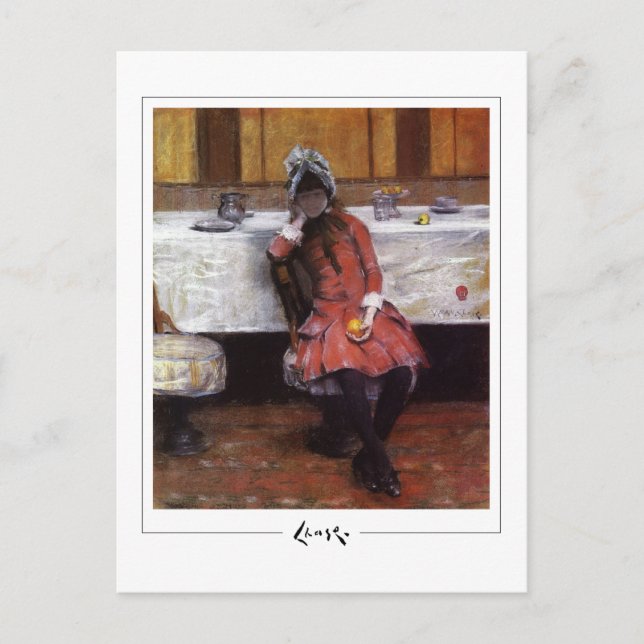 Cartão Postal William Merritt Chase #38 - Cartão-postal de arte (Frente)