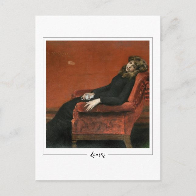 Cartão Postal William Merritt Chase #71 - Cartão-postal de arte (Frente)
