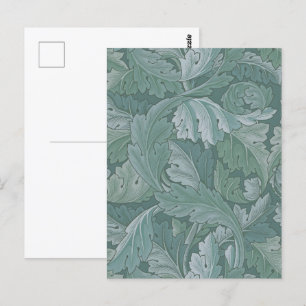 Cartão Postal William Morris Acanthus Botanical Harmony Classic