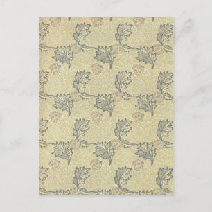 Cartão Postal William Morris Apple Design