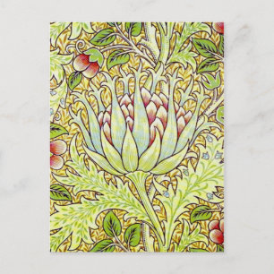 Cartão Postal William Morris Artichoke