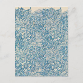 Cartão Postal William Morris - Blue Marigold