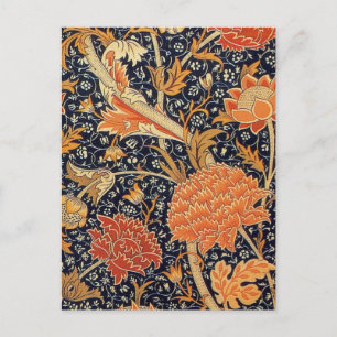 Cartão Postal William Morris Cray Wallpaper Pattern