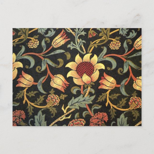 Cartão Postal William Morris Evenlode (Frente)