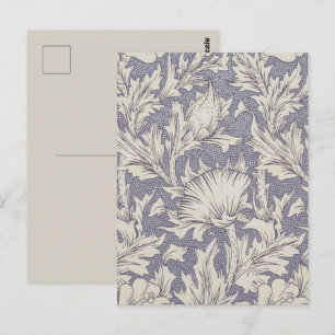 Cartão Postal William Morris Horn Poppy Classic Floral