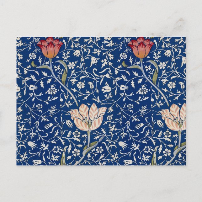 Cartão Postal William Morris Medway Pattern (Frente)