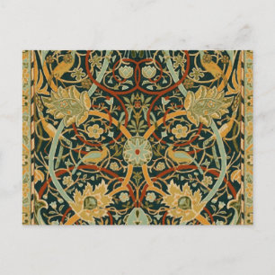 Cartão Postal William Morris Oriental Carpet Art