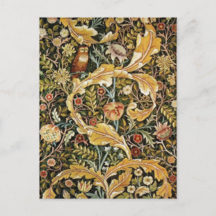 Cartão Postal William Morris Owl an Acanthus