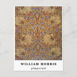 Cartão Postal William Morris Pimpernel