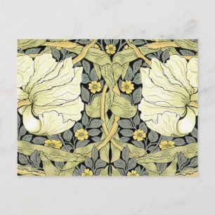 Cartão Postal William Morris Pimpernel Floral Wallpaper