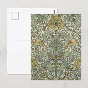 Cartão Postal William Morris Primavera Thicket Classic Pattern