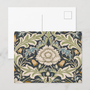 Cartão Postal William Morris Severn Floral Pattern Classic