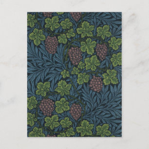 Cartão Postal William Morris Vine Wallpaper Design