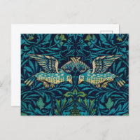 William Morris - Vintage Floral Birds