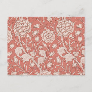Cartão Postal William Morris Wild Tulip Flower Floral