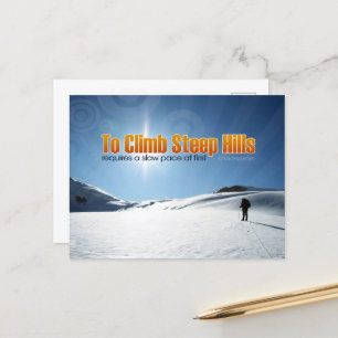 Cartão Postal William Shakespeare, citação inspiracional "Para e