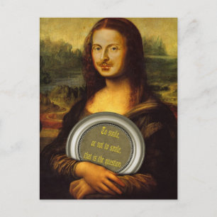 Cartão Postal William Shakespeare Parody