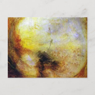 Cartão Postal william turner, light and color (teoria de goethe)