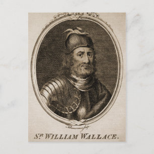 Cartão Postal William Wallace Vintage