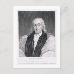 Cartão Postal William White (1748-1836), de 85 anos, gravado por