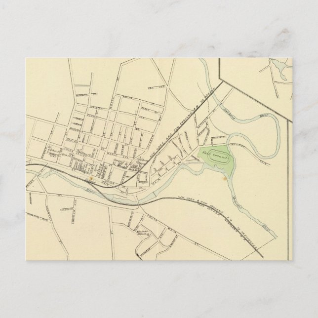 Cartão Postal Willimantic (Frente)