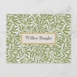 Cartão Postal Willow Boughs by William Morris