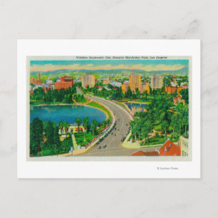 Cartão Postal Wilshire Boulevard, General Douglas MacArthur