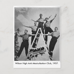 Cartão Postal Wilson High Anti-Masturbation Cl...