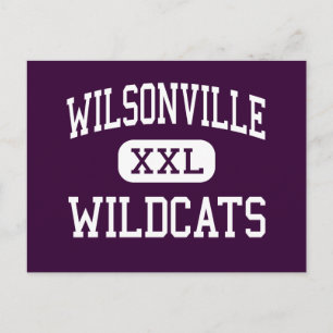 Cartão Postal Wilsonville - Wildcats - High - Wilsonville Oregon