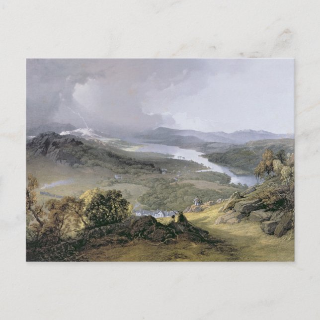 Cartão Postal Windermere: de Orrest Head (Frente)