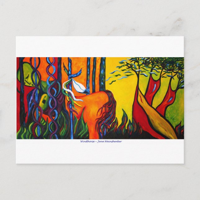 Cartão Postal Windhorse POST CARD (Frente)