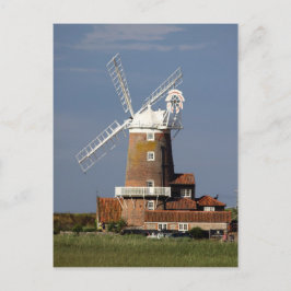 Cartão Postal Windmill at Cley, North Norfolk.