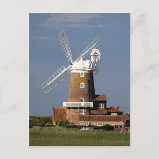 Cartão Postal Windmill at Cley, North Norfolk.