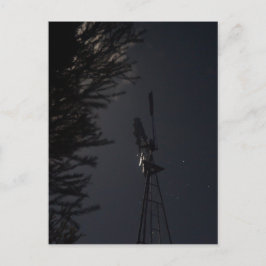 CARTÃO POSTAL WINDMILL NIGHT SKY QUEENSLAND AUSTRÁLIA