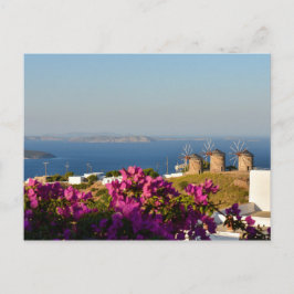 Cartão Postal Windmills no Patmos