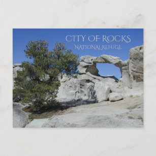 Cartão Postal Window Arch, cidade do refúgio nacional de rochas,