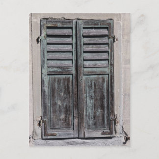 Cartão Postal Window shutter