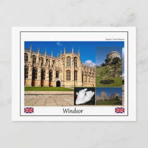 Cartão Postal Windsor Castle
