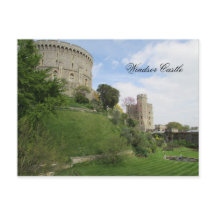 Windsor Castle England Férias Postcard Viagem