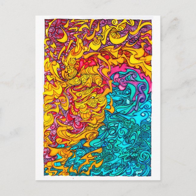 Cartão Postal Windstorm (Frente)